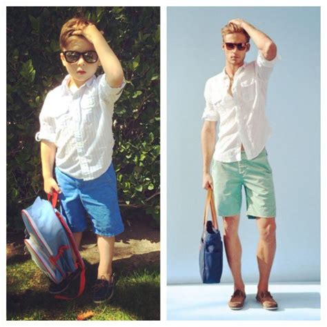 Mother Dresses Her 4 Year Old Son Like A Male Fashion Model Resulting