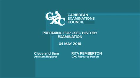 Cxc Caribbean History Sba Sample