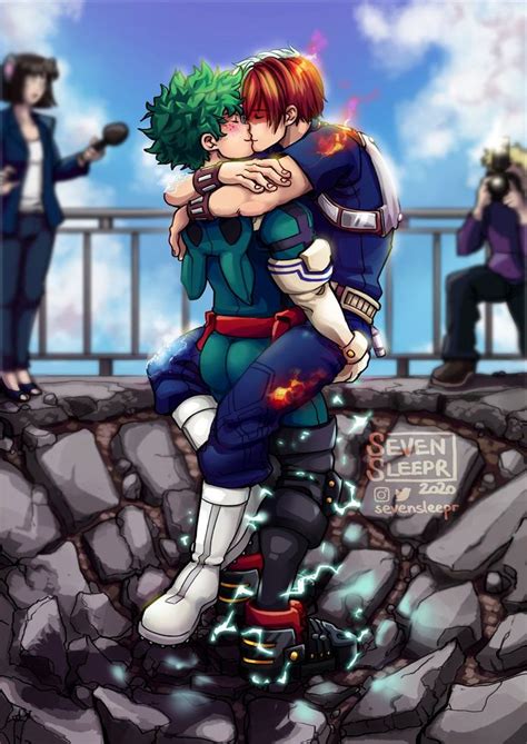 Tododeku Bnha By Sevensleepr Twitter Hero Academia Characters My