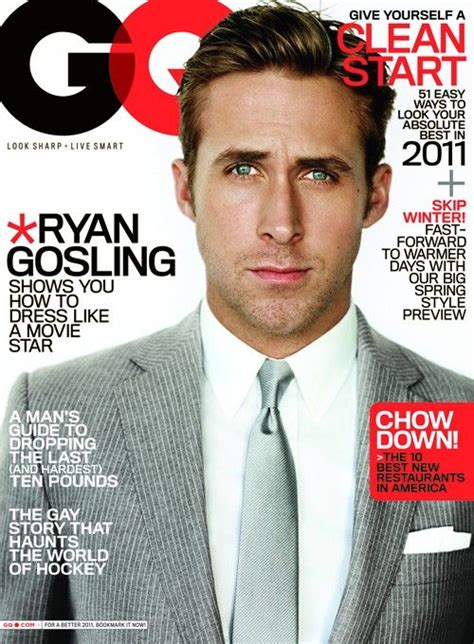 Ryan Gosling Revistas Estilo Pinterest