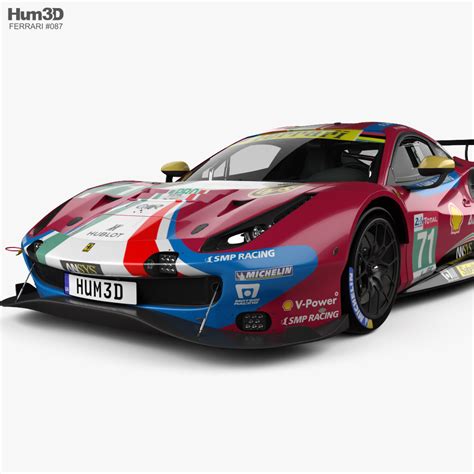 It was powered by ferrari's tipo 168/62 colombo v12 engine. Ferrari 488 GTE 2019 3D model - Vehicles on Hum3D