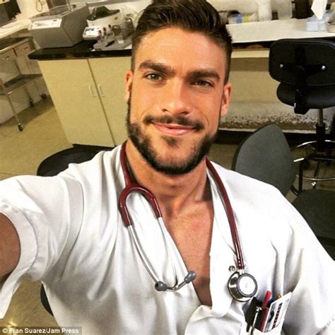 Is This Spanish Hunk The World S Hottest Nurse Daily Mail Online