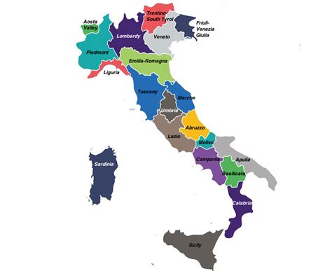 20 Most Beautiful Regions Of Italy With Map Touropia