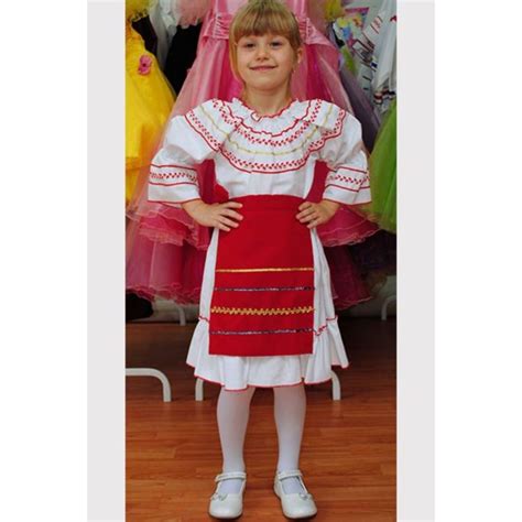 Costum Popular Fetita Stumasero Fabricat In Romania