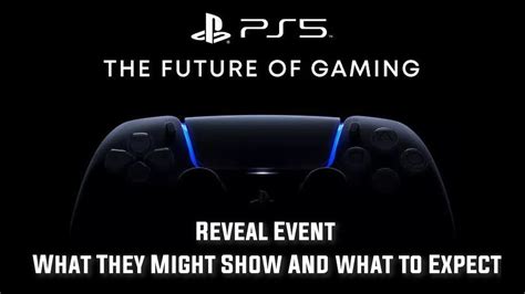 Ps5 Reveal Event What They Might Show And What To Expect Youtube