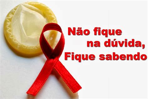 Aids Mobilização Contra O Vírus Alerta Para Uso De Preservativo E Teste Rápido De Hiv Palavra