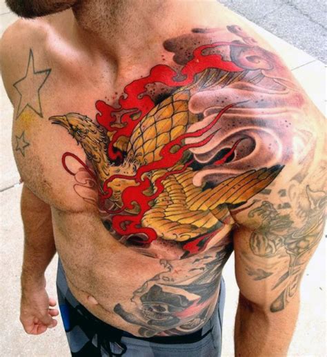 60 Phoenix Tattoo Designs For Men A 1400 Year Old Bird