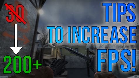 Tips To Increase Fps In Csgo Youtube