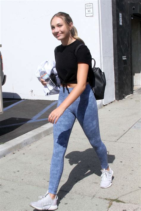 Maddie Ziegler Leaving The Dancing With The Stars Studios 07 Gotceleb