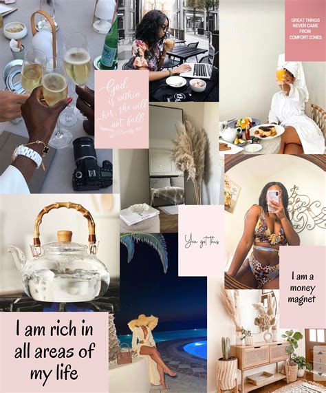 Black Girl Luxury Vision Board Etsy