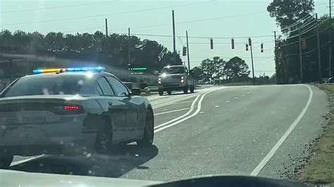 North Carolina State Highway Patrol Dodge Charger Responding Code 3