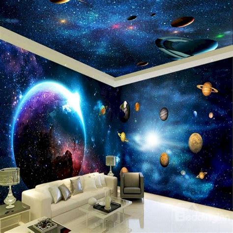 Mural Solar System Wall Painting Mural Wall