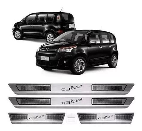 Soleira Aço Inox Citroen C3 C4 Lounge Xsara Picasso MercadoLivre