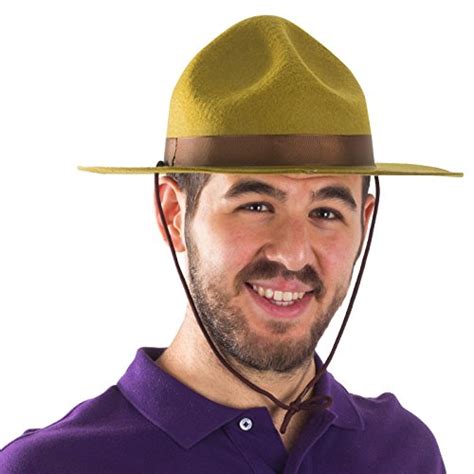 Funny Party Hats Park Ranger Hat State Trooper Costume Mountie