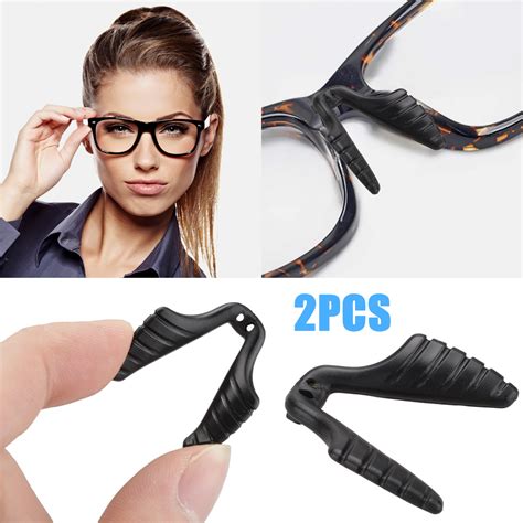 Tsv Silicone Anti Slip Nose Pad 24pcs Eyeglass Retainer Soft Nose