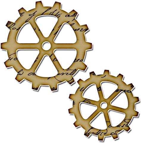 Free Gear Clipart Clipart Gears Steampunk Png Download Full Size