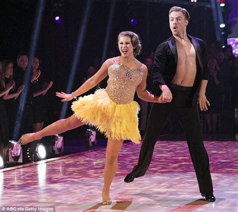 dwts bindi irwin s fart surprises viewers as she s squeezed by derek hough daily mail online