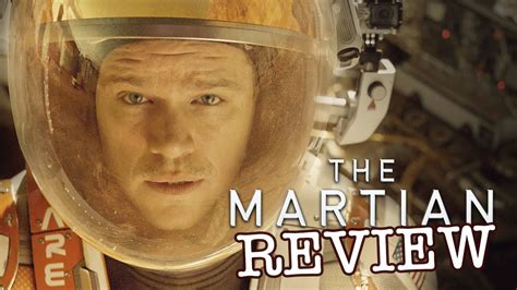 Matt Damon In The Martian Film Review Youtube