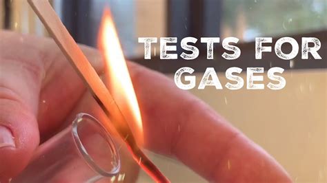 Gcse Science Chemistry Tests For Gases Youtube