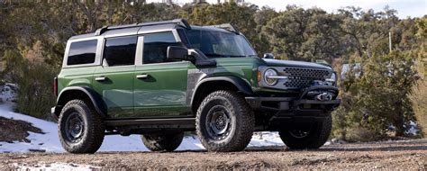 2022 Ford Bronco Everglades Configurator Lists Five Paint Options