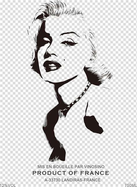 Marilyn Monroe Stencil Marilyn Monroe Transparent Background Png