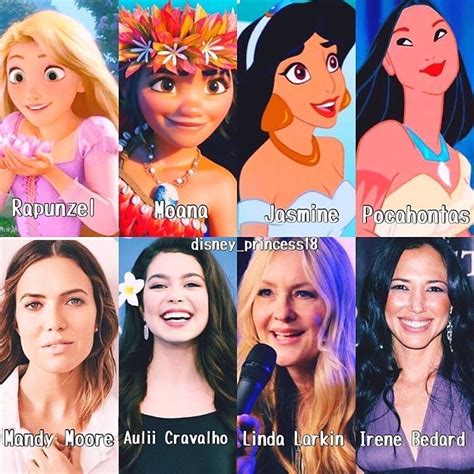 disney remake on instagram “ 👑 animated disney princesses and their voice actors which is your