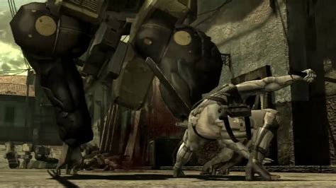 Raiden Vs Vamp Metal Gear Solid 4 Youtube