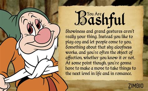 7 Dwarfs Bashful Quotes Quotesgram