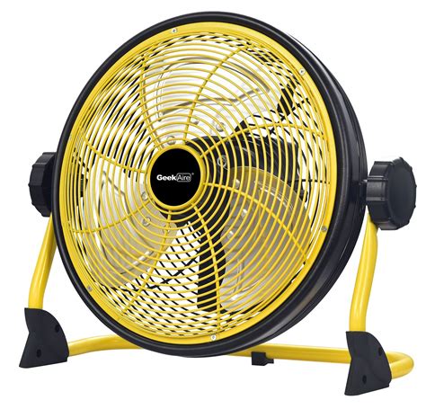 Geek Aire 12 Rechargeable Outdoor High Velocity Portable Fan Cf1