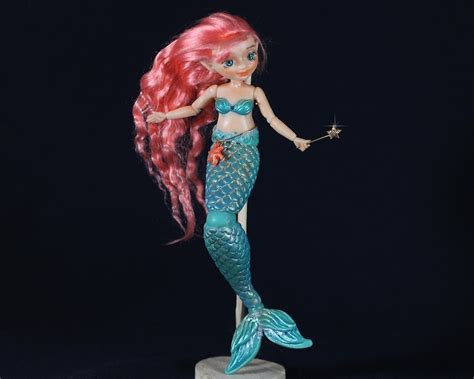 Mermaid Doll Handmade Bjd Etsy