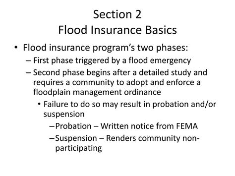 Ppt Flood Insurance Regulations Powerpoint Presentation Free