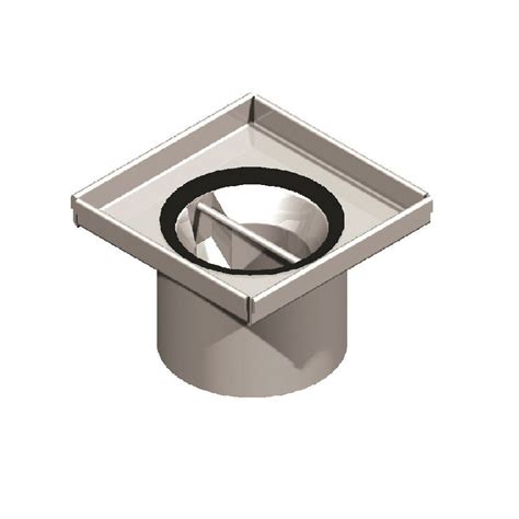 Aco Hygienic Stainless Steel Eg150 2 Part Gully System Fixed Height