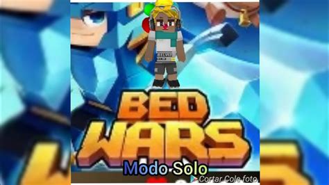 Jogando Bed Wars No Modo Solosou Noob Youtube