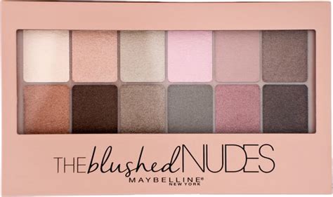 Maybelline The Blushed Nudes Palette De Fards Paupi Res