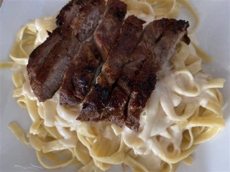 According to the traditional menu of italy pasta is always served as an appetizer. Steak Alfredo Pasta | All of Britnee | Recipe in 2020 ...