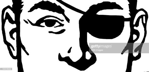 Close Up Of Man Wearing Eye Patch High Res Vector Graphic Getty Images