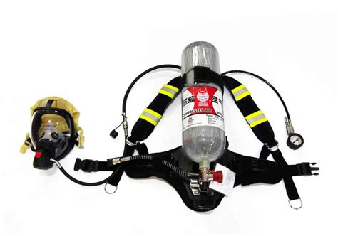 68l Firefighter Respirator Compressed Air Breathing Apparatus Mask