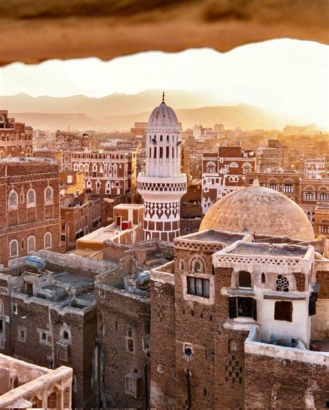 The Old City Of Sanaa In Yemen