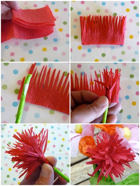 Pretty Paper Flower Diy Catch My Party