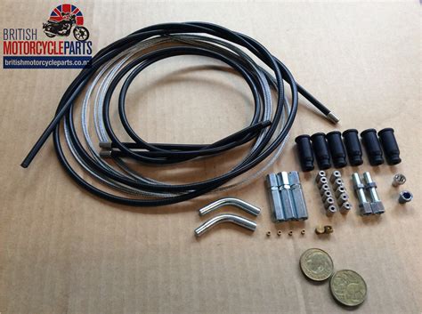 Universal Throttle Cable Kit Twin Carb British Mc Parts Ltd