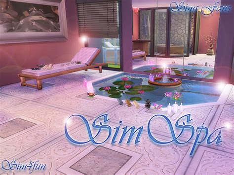 My Sims 4 Blog Sim Spa Set By Sim4fun