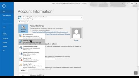 Select an account type—if you. How to add or remove another email in Outlook 365 outlook ...