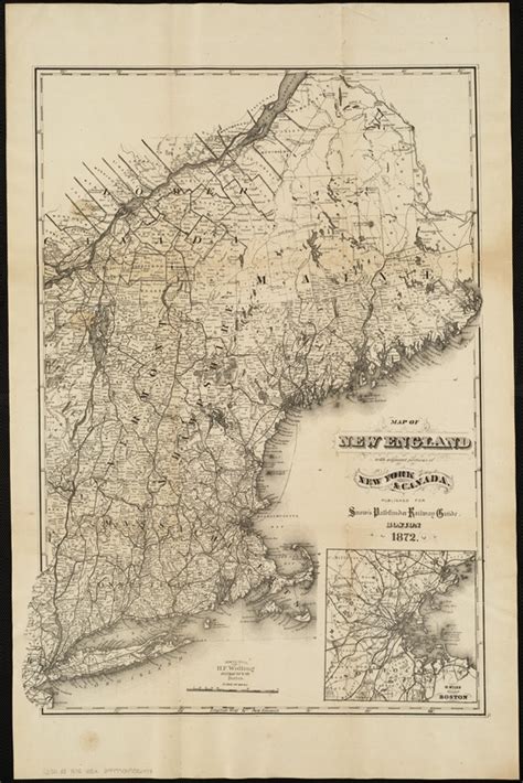 Map Of New England Norman B Leventhal Map And Education Center