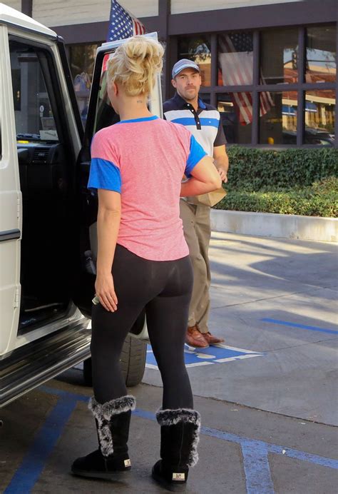 Britney Spears In Tights Out In Los Angeles Hawtcelebs