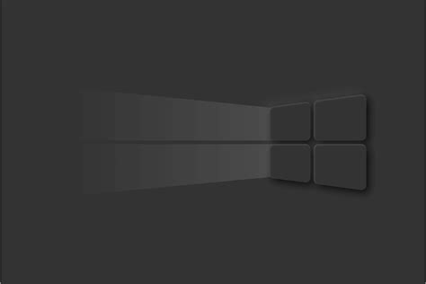 2560x1440 Windows 10 Dark Mode Logo 1440p Resolution Wallpaper Hd Hi