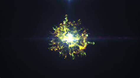 Plasma Blast Particles Horizontal Youtube