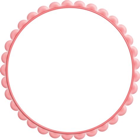Cadre Rose Png Marco Redondo Png Round Frame Png