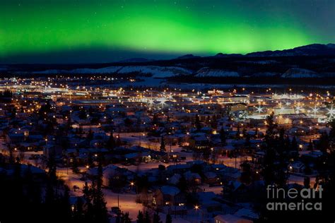 Northern Lights Over Whitehorse Photograph By Stephan Pietzko