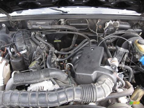 2003 Ford Ranger Xlt Supercab 30 Liter Ohv 12v Vulcan V6 Engine Photo