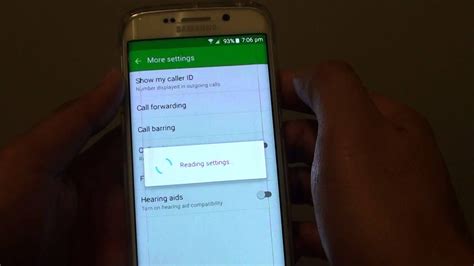 Samsung Galaxy S6 Edge How To Enable Disable Caller Id Youtube